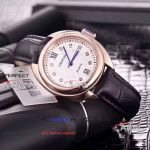 Perfect Replica Cartier Cle De Rose Gold Watch Quartz Watch